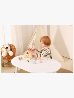 TookyToy Trælegetøj-Tooky Toy Farm House Puttekasse