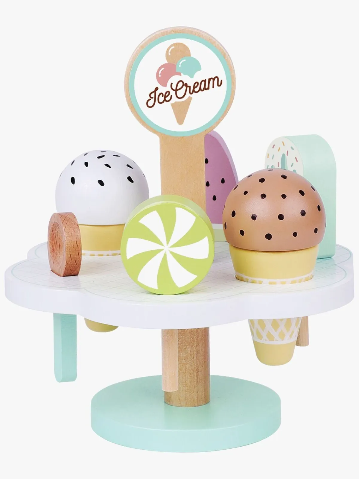 Rolleleg|TookyToy Tooky Toy Flødeissæt