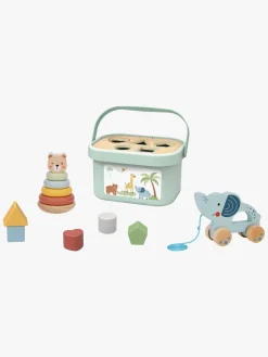 Legetøj Til Børn På 0-10 År|Babylegetøj|TookyToy Tooky Toy 3-i-1 Boks Aktivitetslegetøj