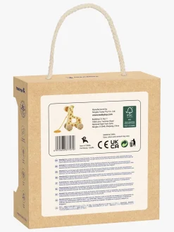 Trælegetøj|TookyToy Tooky Toy Træklegetøj Giraf Flerfarvet