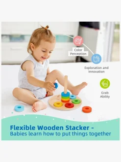 Børn TookyToy Legetøj Til Børn På 0-10 År|Babylegetøj-Aktivitetskasse 13-18 Måneder