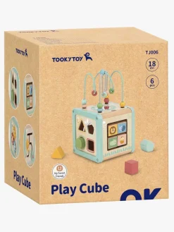 TookyToy Babylegetøj-Multiaktivitetskube