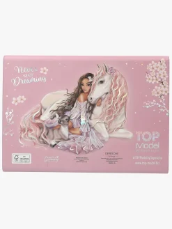 TOPModel Kreativt Legetøj-Brevpapir i Mappe Viva Violet