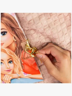 Kreativt Legetøj|TOPModel Dagbog med Hjertelås & Armbånd Lyserød