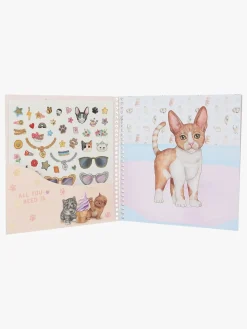 Kreativt Legetøj|TOPModel Dress Me Up Klistermærkebog Kitty