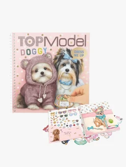 TOPModel Kreativt Legetøj-Dress Me Up Klistermærkebog Doggy