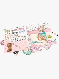 TOPModel Kreativt Legetøj-Dress Me Up Klistermærkebog Doggy