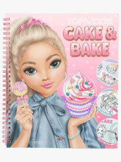 Kreativt Legetøj|TOPModel Malebog Cake & Bake