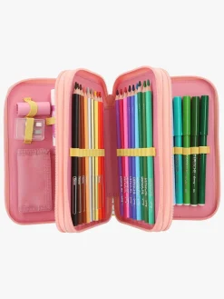 Kreativt Legetøj|TOPModel Penalhus med 3 Rum Juicy Flerfarvet