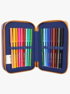 Kreativt Legetøj|TOPModel Tredelt Penalhus City Girls Blå