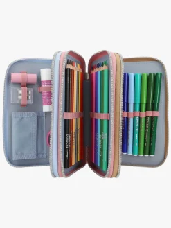 Kreativt Legetøj|TOPModel Tredelt Penalhus Team Teddy Beige