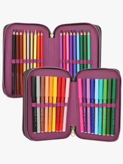 TOPModel Kreativt Legetøj-Tredelt Penalhus Rebel Kitty