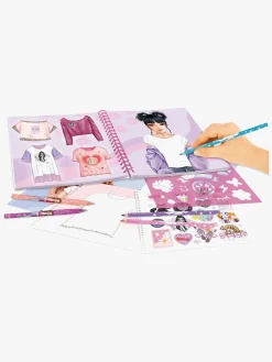 TOPModel Kreativt Legetøj-T-shirt Designbog DIY-sæt