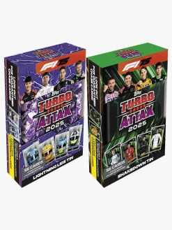 Spil & Puslespil|Topps Formula 1 Samlekort Turbo Attax Mega Tin Lightning Lids & Shakedowns - Blandede