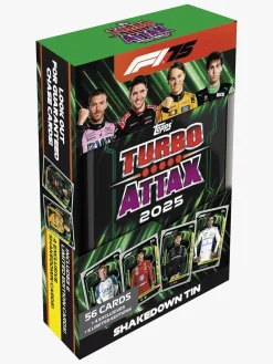 Spil & Puslespil|Topps Formula 1 Samlekort Turbo Attax Mega Tin Lightning Lids & Shakedowns - Blandede