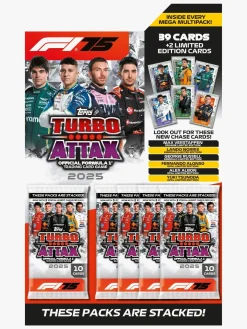 Spil & Puslespil|Topps Formula 1 Samlekort Turbo Attax Mega Multi Pack