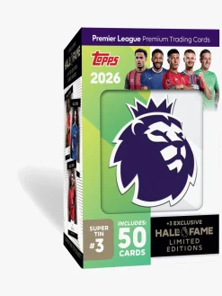 Spil & Puslespil|Topps Premier League Samlekort Startpakke Super Tin 53 Stk.