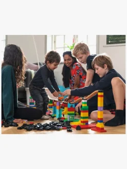 TOY2TrackConnector Togbaner & Legeborde-TOY2 Track Connector Builder Set XL Koblinger, Multifarvet