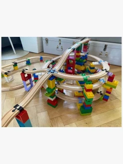 TOY2TrackConnector Togbaner & Legeborde-TOY2 Track Connector Builder Set XL Koblinger, Multifarvet