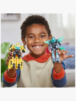 Legetøjsfigurer|Transformers EarthSpark Cyber-Combiner Figursæt Bumblebee & Mo Malto Flerfarvet