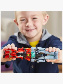 Transformers Legetøjsfigurer-EarthSpark Cyber-Combiner Figursæt Terran Twitch & Robby Malto