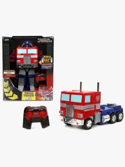 Fjernstyret|JadaToys Transformers Fjernstyret Lastbil Optimus Prime Autobot