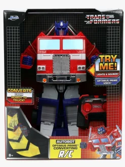 Fjernstyret|JadaToys Transformers Fjernstyret Lastbil Optimus Prime Autobot