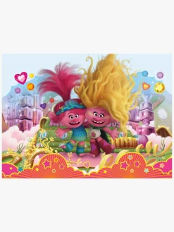 Spil & Puslespil|Trefl Junior Glitter Trolls Puslespil 70 Brikker