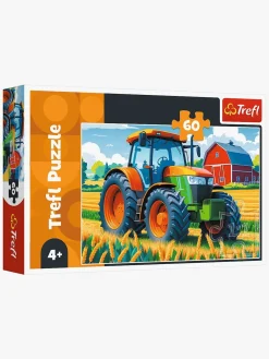 Spil & Puslespil|Trefl Traktor Puslespil 60 Brikker