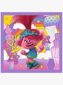 Spil & Puslespil|Trolls Trefl 3 Puslespil 3-i-1