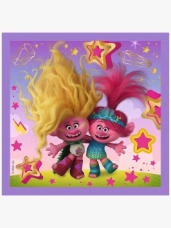 Spil & Puslespil|Trolls Trefl 3 Puslespil 3-i-1