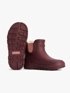 Børn Tretorn Støvler & Vinterstøvler-Aktiv Chelsea Forede Gummistøvler, Burgundy