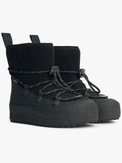 Støvler & Vinterstøvler|Tretorn Aspa Hybrid Jr Vinterstøvler, Jet Black Sort