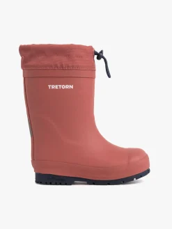 Gummistøvler|Tretorn Naven Forede Gummistøvler, Dusty Cedar Lyserød