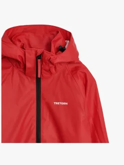 Børn Tretorn Regntøj-Packable Regnsæt, Bright Red