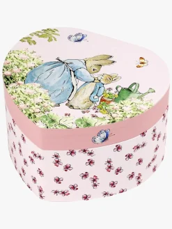 Dåbsgaver|Leklyckan Trousselier Smykkeskrin Hjerte By Peter Rabbit