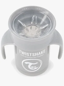 Spisetid|Twistshake 360 Øvekop, Pastel Grey Grå