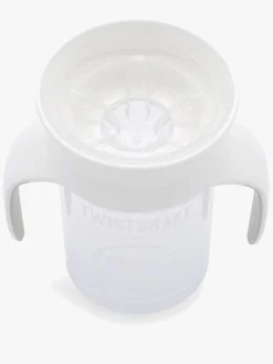 Spisetid|Twistshake 360 Øvekop, White Hvid