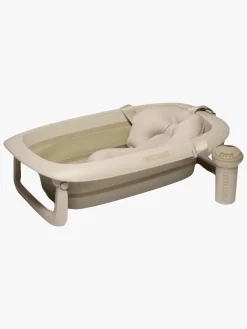 Badeværelset|Twistshake Limited Edition Badekar inkl. Badestøtte & Skyllekande, Faded Beige