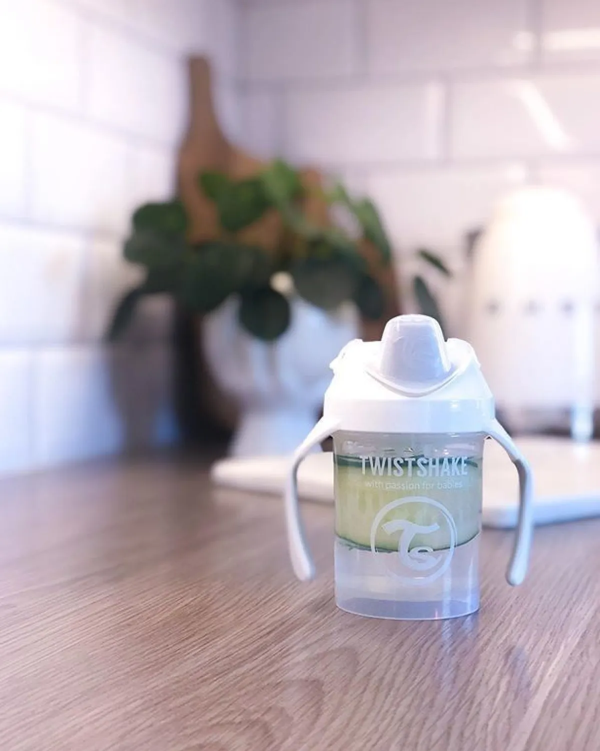 Spisetid|Twistshake Mini Cup Tudekop 230ml, Hvid