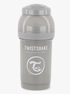 Spisetid|Twistshake Sutteflaske Anti-Kolik 180 ml, Grå Grå