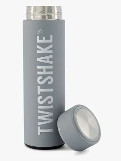 Twistshake Spisetid-Termoflaske 420 ml, Grå