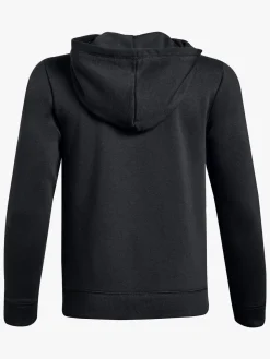 Sportstøj|UnderArmour Under Armour Fleece FZ Hættetrøje, Black Sort