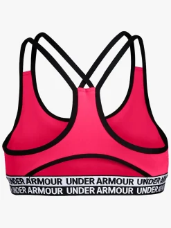 Overdele|UnderArmour Under Armour HeatGear Sports-BH, Assorted Lyserød