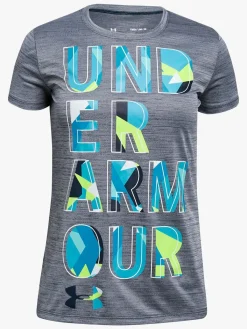 UnderArmour Sportstøj-Under Armour Hybrid 2.0 Big Logo T-shirt, Academy