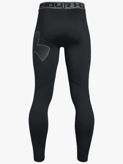 Sportstøj|UnderArmour Under Armour Logo Legging Træningsbukser, Black