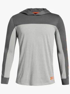 Overdele|UnderArmour Under Armour Relay Hoody, Mod Grey Grå