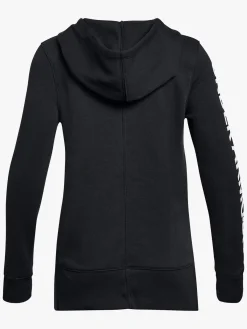 UnderArmour Sportstøj-Under Armour Rival Full Zip Hættetrøje, Black