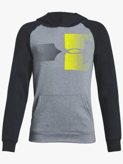 Sportstøj|UnderArmour Under Armour Rival Logo Hættetrøje, Steel Grå