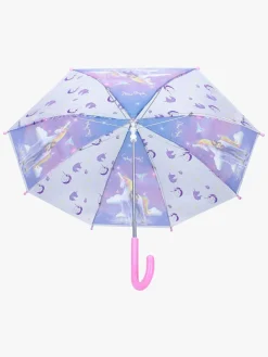 Børn UnicornAcademy Tilbehør-Unicorn Academy Paraply Rainy Days, Lilla